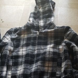 Anchor Blue zip-up jacket